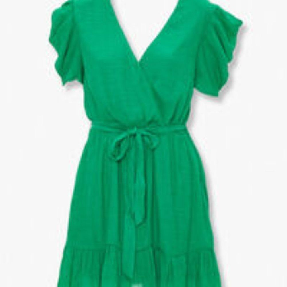 Forever 21 Tie Waist Wrap Dress